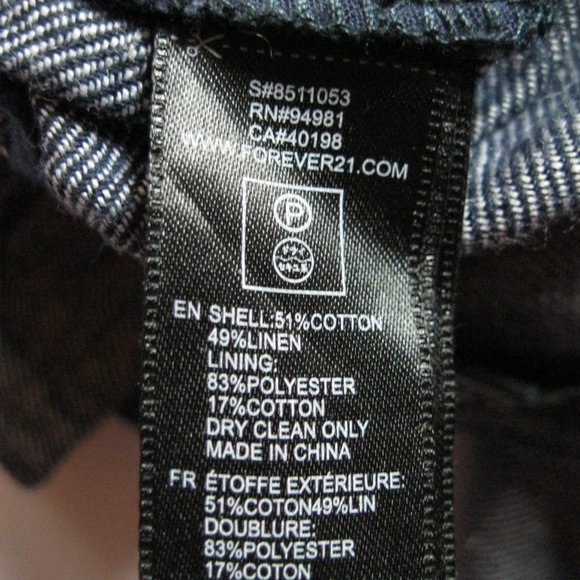 Forever 21 XXI High Waisted Gray Mini Skirt - Picture 10 of 10